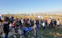 Arutz Sheva Hundreds demonstrate against PA takeover of land in 'Area C'