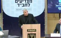 Holding Yair Lapid up to Chabad for comparison