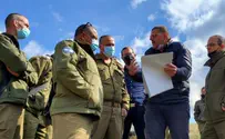 האלוף ידעי סייר ביישובי גוש שילה
