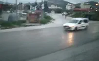 בקבוקי צבע על הרכב של סמוטריץ' ודגן