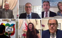 Watch: Gulf Jews celebrate Purim together, for the first time