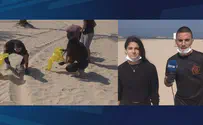 זיהום החופים: הנוער מתנדב ומנקה
