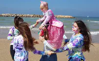 צילום: ערוץ 7 צפו: לוקחים את ענהאל הגיבורה לים