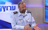 צילום: ערוץ 7 קורונה, אכיפה והלכה: רב המשטרה הרב רמי ברכיהו באולפן ערוץ 7