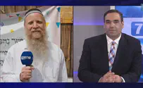 צילום: ערוץ 7 הרב איתן שנרב: הדלקת המשואה תהיה משולבת בשמיים ובארץ