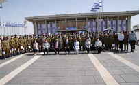 120 מצטייני הנשיא הגיעו לכנסת