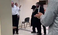 התרגשות: הרב נבנצל חזר לבית המדרש