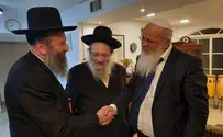 בדימונה מקבלים באהבה את חסידי גור