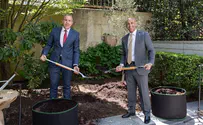 Planting for peace: UAE, Israeli Ambassadors celebrate Earth day