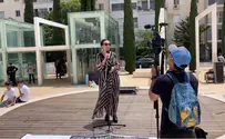 סילמן בהפגנת המתמחים: ''אנחנו איתכם"