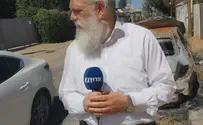 צילום: ערוץ 7 ערבים התפרצו לראיון עם הרב אריה הנדלר שביקש: ''להזרים כוחות לרמלה''
