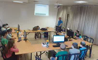 ילדי לוד התארחו במכון צומת
