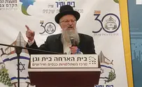 צילום: עודד בן משה הרב שמואל אליהו: "מלחמה בין אמת לשקר"