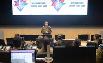 צילום: דובר צה"ל הרמטכ״ל ביקר בחטיבת המבצעים, באמ"ן ובפיקוד העורף: חמאס פגש תקיפה חזקה והגנה חזקה
