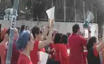 צילום: חזקי עזרא העובדים הסוציאליים יוצאים לרחובות