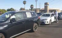 צפו: שיירת הרכבים להשבת הבנים