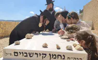 צילום: Vaad HaRabbanim Family Visited Grave Of Son Lost In Meron To Ask For Help