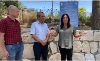 צילום: דוברות מירי רגב בשומרון: הרחבת כביש 55 דחופה וחיונית