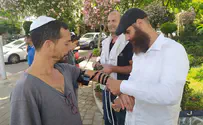 Watch: Peaceful demonstration held outside home of Meretz MK