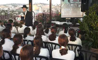 Students who experienced anti-Semitism visit Western Wall