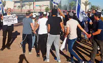 שלטים נגד הלהט"ב הושחתו בבאר שבע