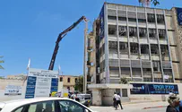 סוף החדשות: בניין רשות השידור נהרס