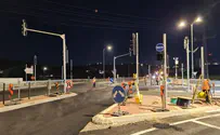 הוסדר צומת הכניסה לקרית ארבע
