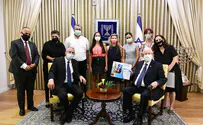 ריבלין: הרגשתי שאחזנו בידי האבות