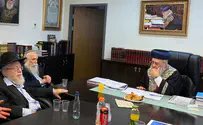 הרב חיים דרוקמן ורבני 'תורת הארץ הטובה' נפגשו עם הראשון לציון הרב יצחק יוסף
