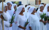17 new immigrant Bnei Menashe couples marry in group ceremony
