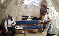 יהונתן פולארד התפלל בציון שמואל הנביא
