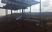 מטען חבלה מחובר לדגל אש"ף המתין במצפור