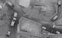 Aerial view: This is how the two terrorists were captured