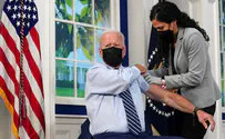 Watch: Biden receives COVID-19 booster shot