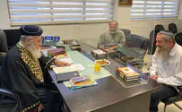 אבי מעוז נפגש עם הרב יצחק יוסף: "הרב חרד מאוד מהמצב"