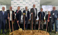 Israeli company breaks ground for largest solar field in US
