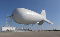 Ministry of Defense Sensor-laden blimp to guard Israel's northern border