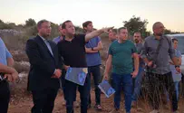 בן גביר בשומרון: "להציל את אדמות המדינה"