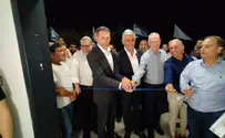 83 שנים לליל הבדולח: השר לשירותי דת מתן כהנא חנך בית כנסת חדש בחצור הגלילית