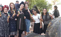 הסטודנטיות הכינו שמן זית לקראת חג החנוכה