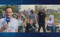 צילום: ערוץ 7 "הפצועים מסרו את גופם ונפשם למען המדינה"