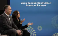 Harris and Emhoff meet families of hostages
