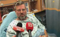 'I felt a pain in my arm - right in the place of the tefillin'