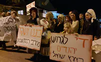המשפחות שפונו הפגינו מול ביתה של שקד