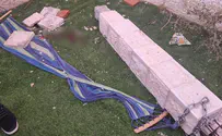 בן 12 נפגע באורח קשה מעמוד בטון