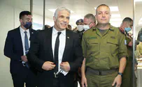 לפיד הדליק נר שמיני של חנוכה בפיקוד דרום