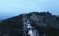 תיעוד מהאוויר: רבבות צעדו לחומש