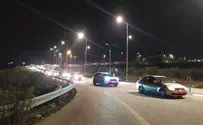 מאות צועדים ברגל לישוב חומש