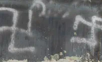 צלבי קרס בגן שעשועים בבורו פארק