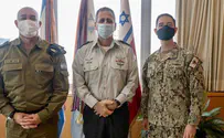 צילום: דובר צה"ל "נקדם ונעמיק את שיתוף הפעולה הימי באזור"